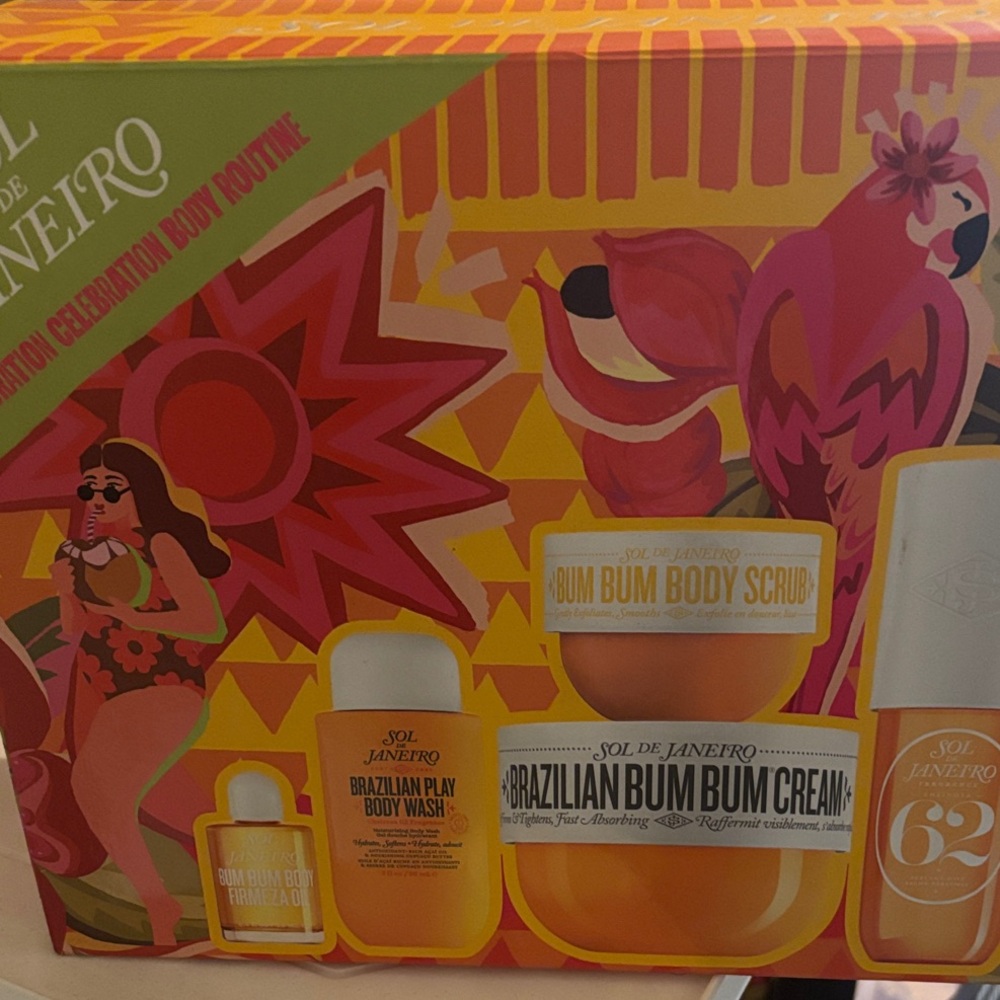 Sol de Janeiro Tropical Body Wash Set - Yellow and Pink